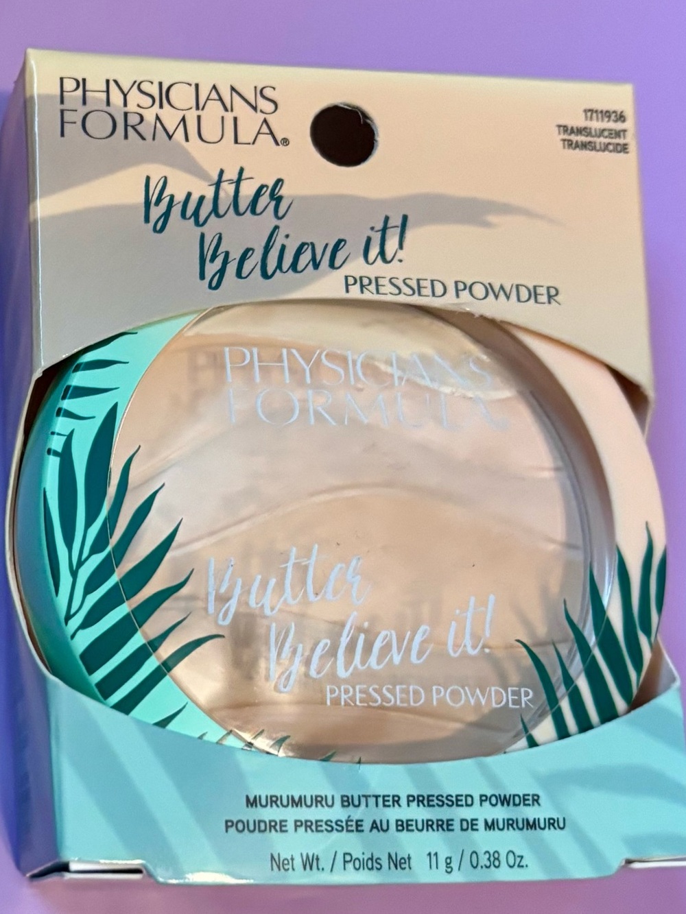 Physicians Formula Butter Believe It! Translucent Pressed Powder